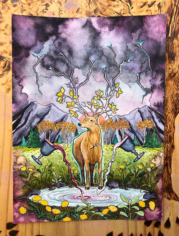 Sagittarian Alchemy Original